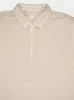 Cream Linen Polo Elegance sold by Fashion Clinic