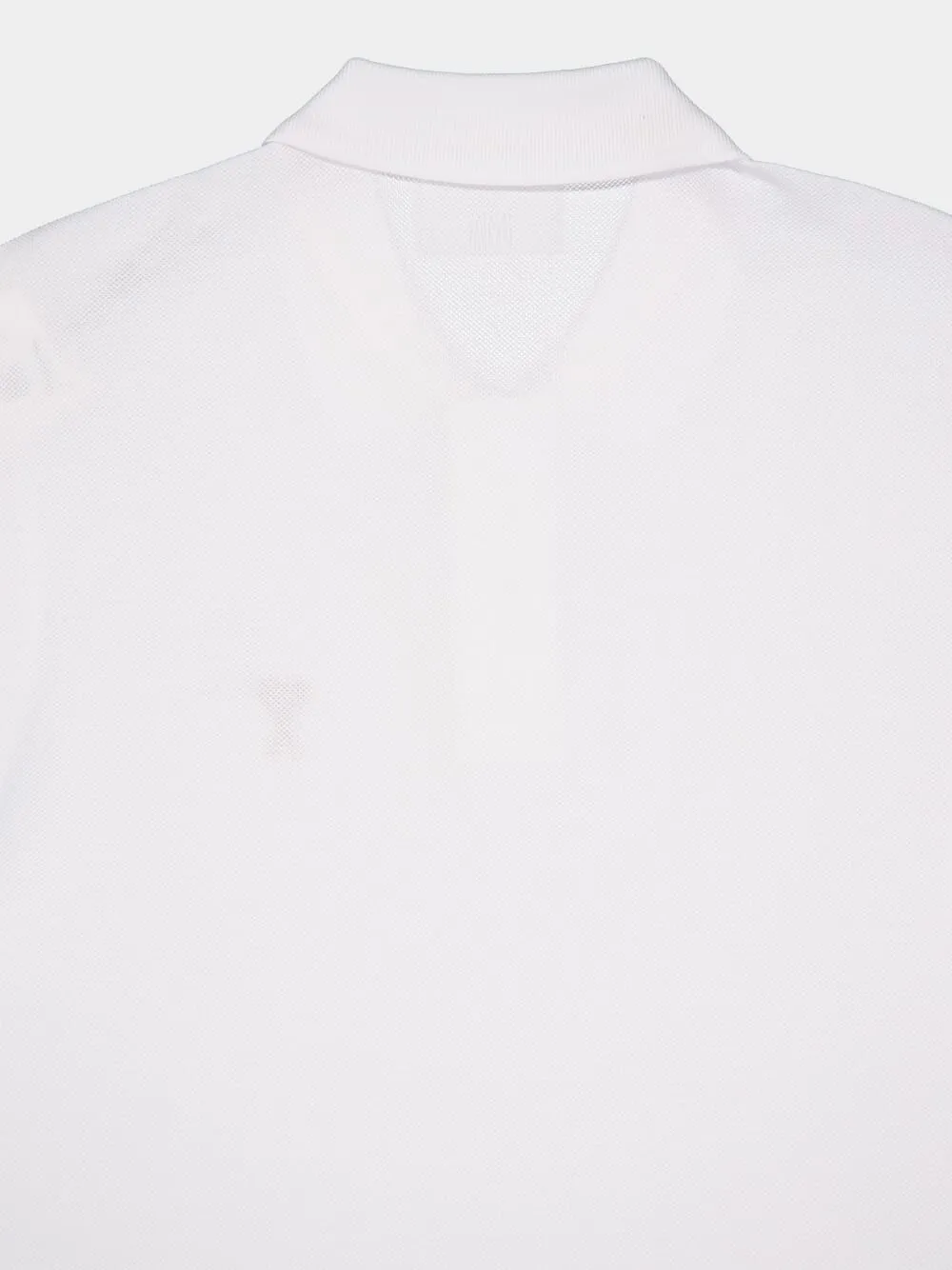 White Cotton Polo Shirt sold by Fashion Clinic product image thumbnail 4