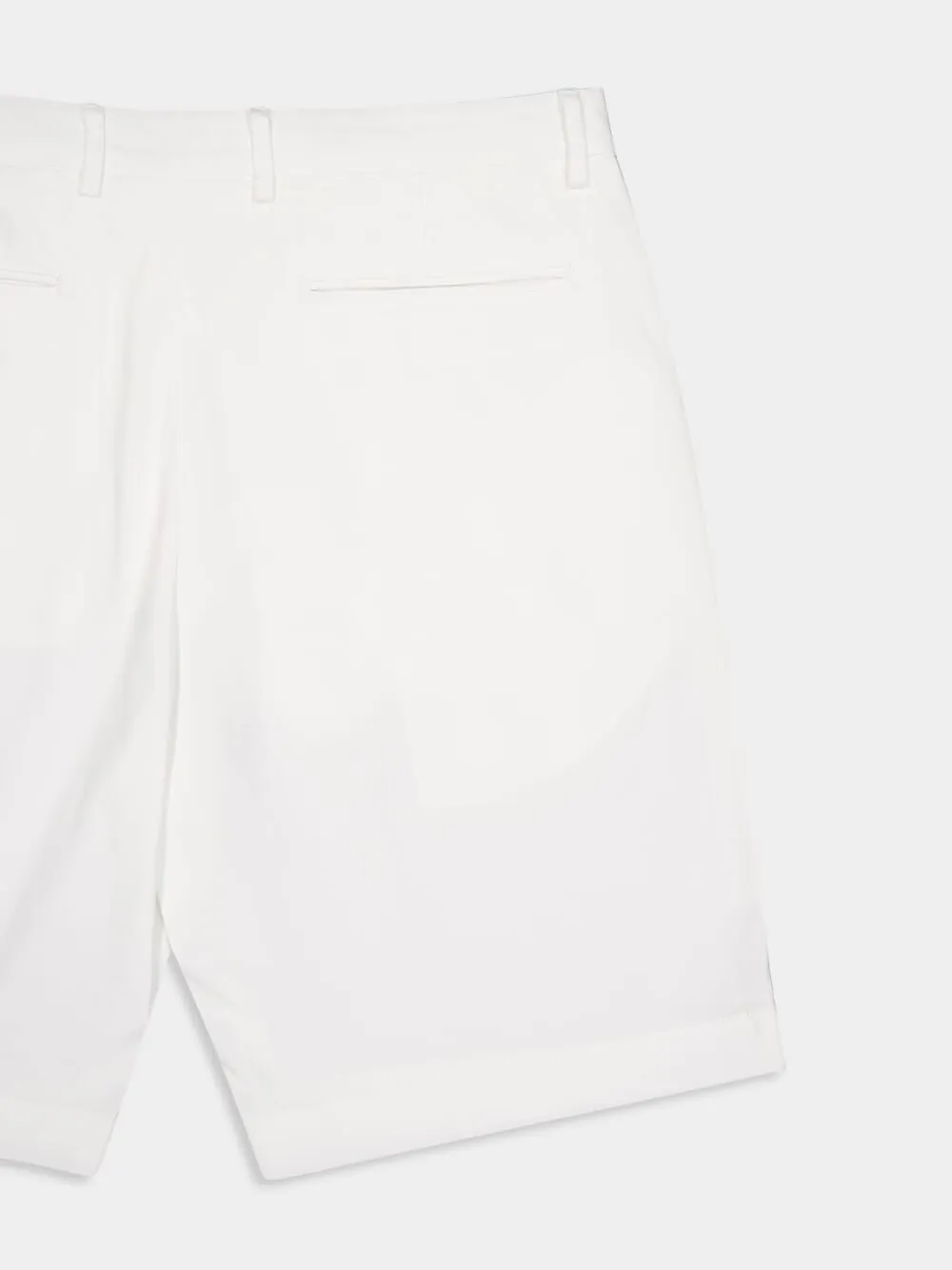 Pleated Twill Bermuda Shorts sold by Fashion Clinic product image thumbnail 4