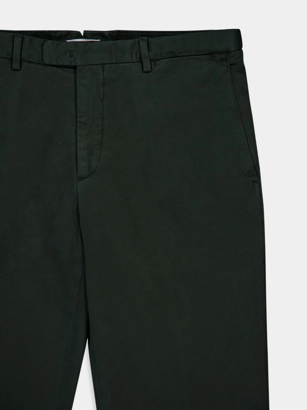 Classic Chino Green Trousers sold by Fashion Clinic product image thumbnail 3