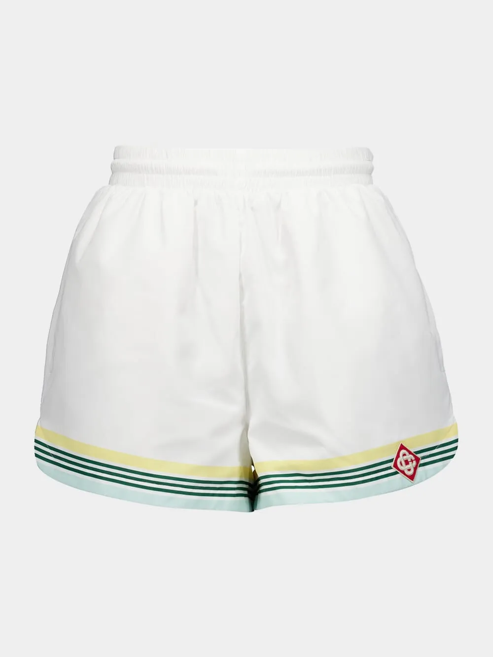 Monogram Track Shorts sold by Fashion Clinic