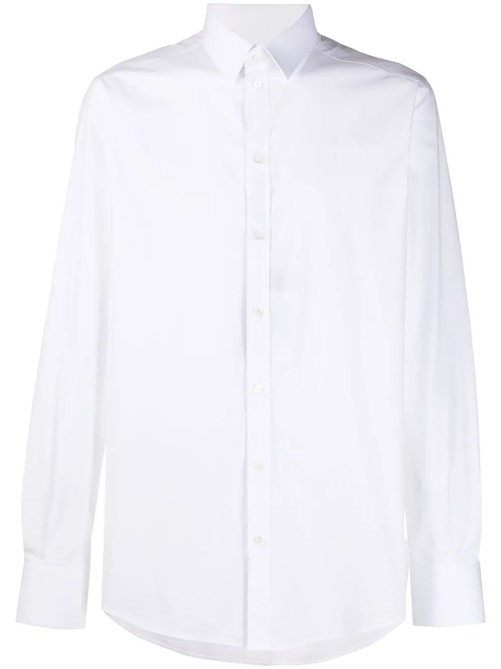 White Classic Cotton Shirt sold by Fashion Clinic product image thumbnail 2