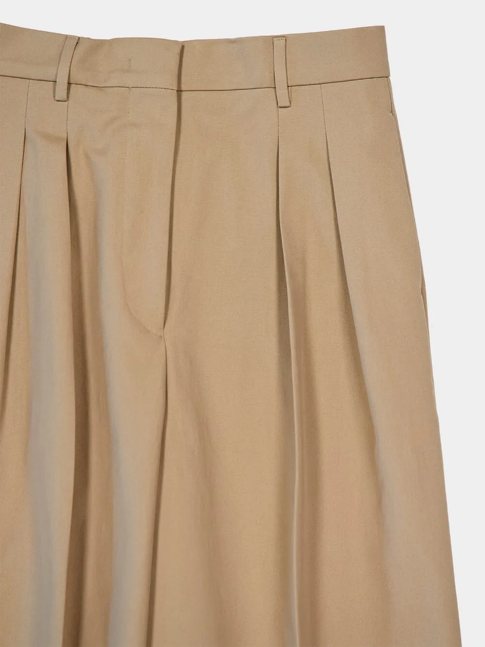 Sepia Dash Cropped Barrel-Leg Pants sold by Fashion Clinic product image thumbnail 3