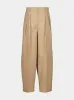 Sepia Dash Cropped Barrel-Leg Pants sold by Fashion Clinic