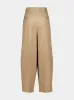 Sepia Dash Cropped Barrel-Leg Pants sold by Fashion Clinic