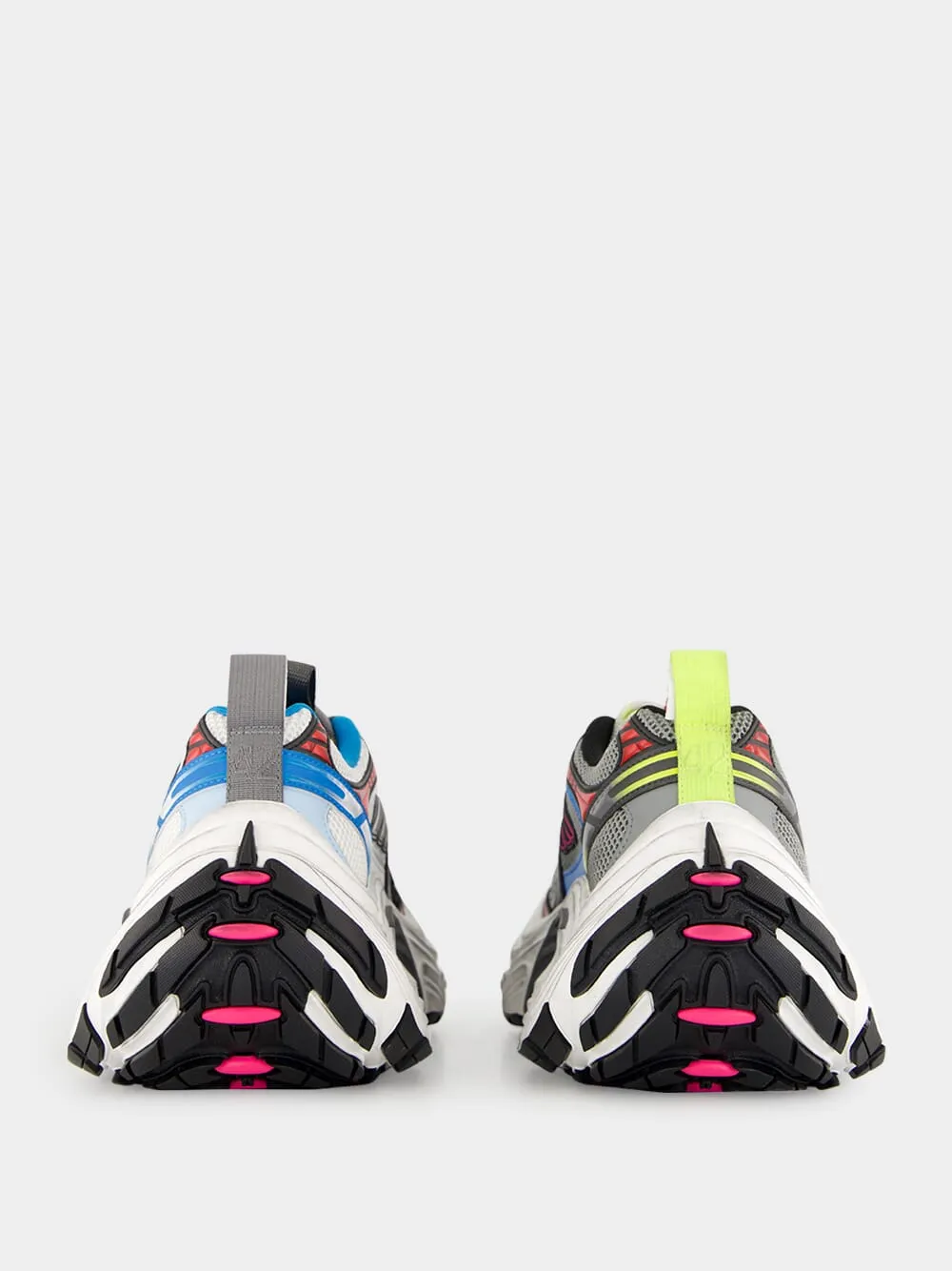 6XL Mesh Sneakers in Black White Multicolour sold by Fashion Clinic product image thumbnail 5