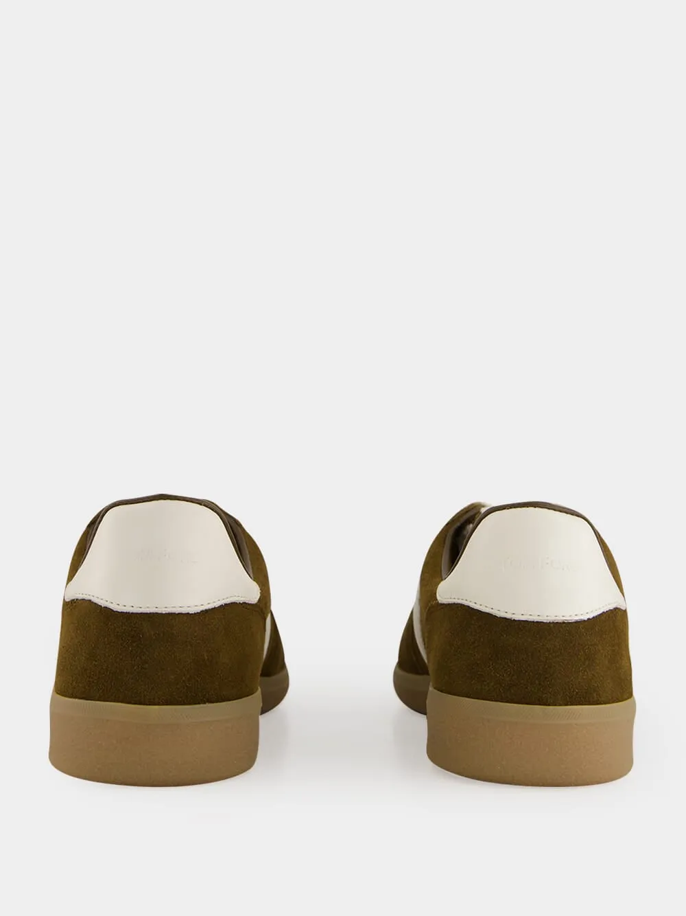 Walnut Brown Suede Low-Top Sneakers sold by Fashion Clinic product image thumbnail 5