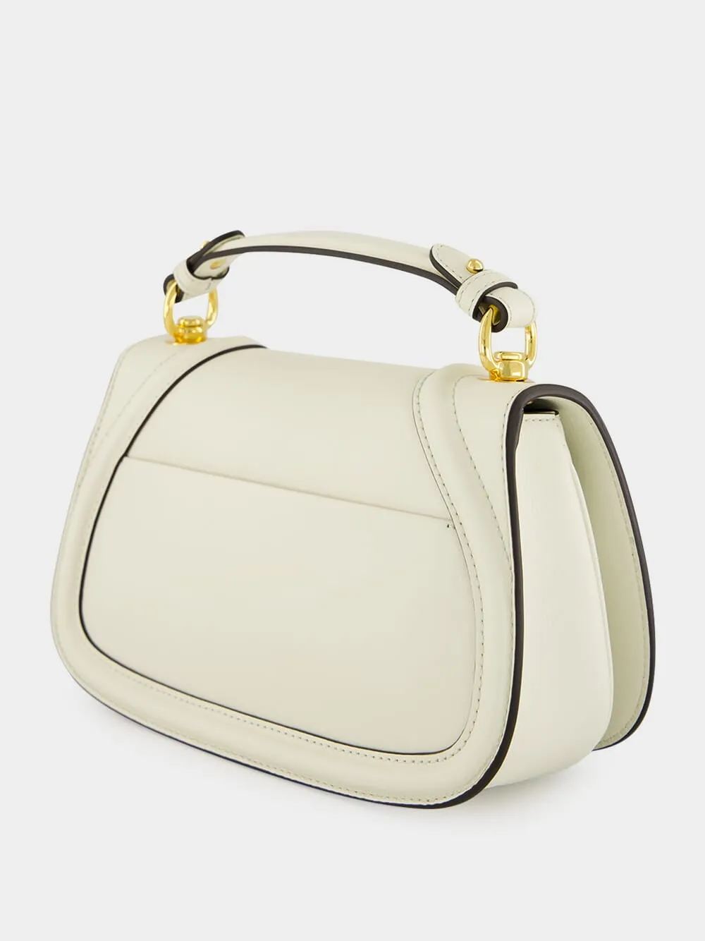 White Leather Blondie Medium Bag sold by Fashion Clinic product image thumbnail 5