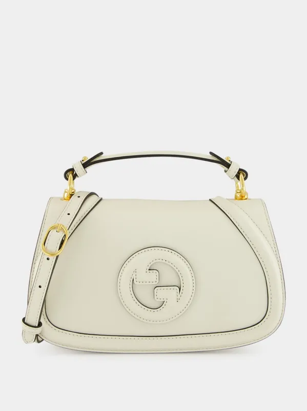 White Leather Blondie Medium Bag sold by Fashion Clinic