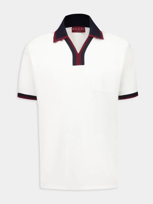 Tシャツ・カットソー Theory SS22 REGULAR FIT POLO (M0186711_C05) Tory Sport Mercerized Cotton Retro Polo | The Summit