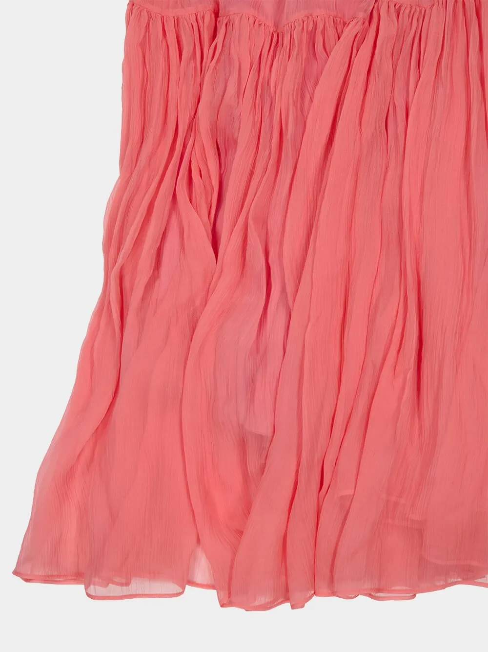 Tulip Pink Halter Neck Maxi Dress sold by Fashion Clinic product image thumbnail 3