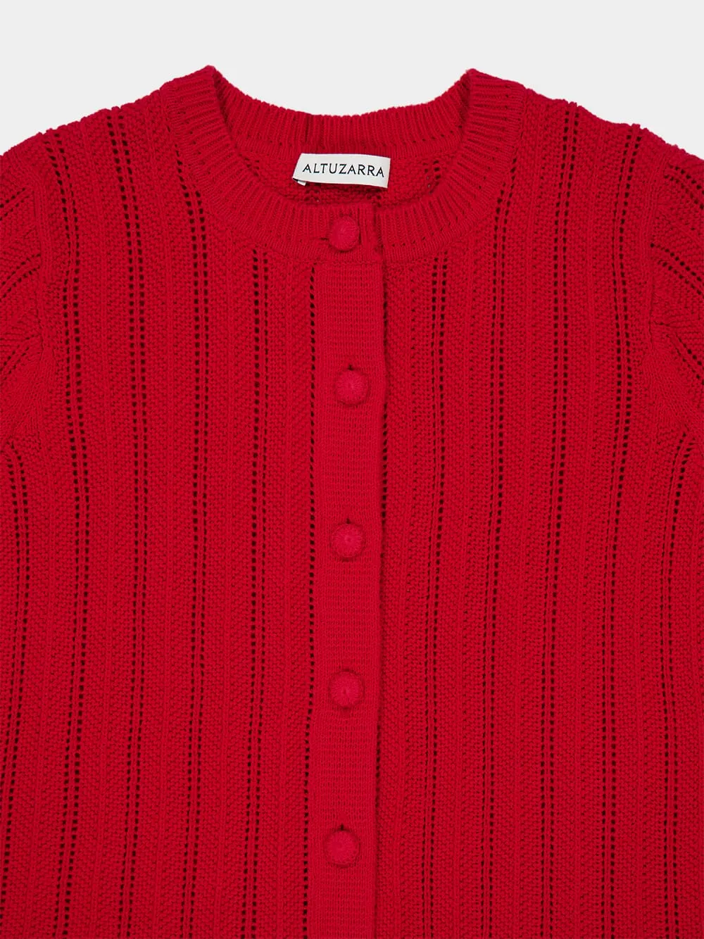 Grenadine Red Mariette Cardigan sold by Fashion Clinic product image thumbnail 5