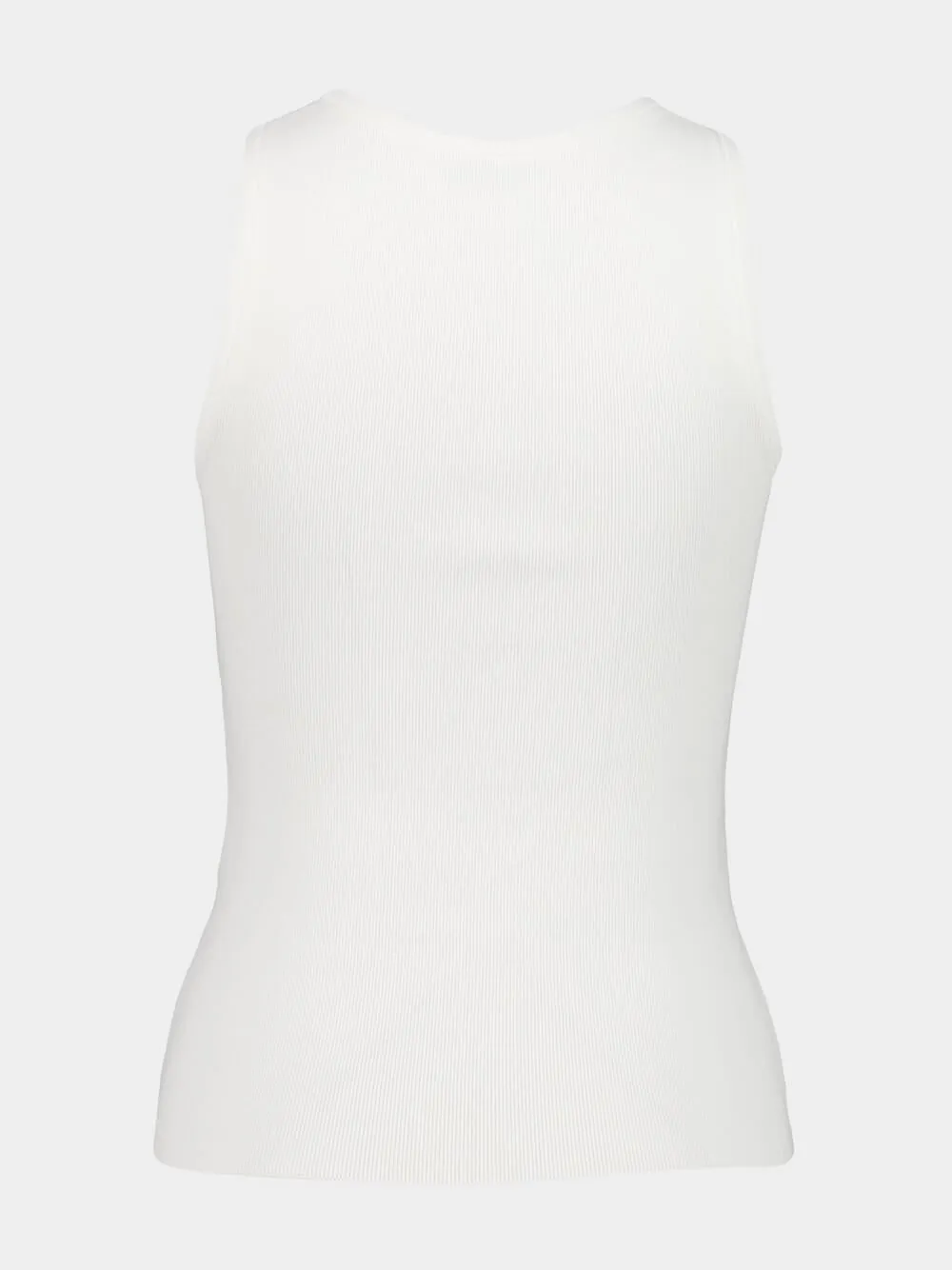 White Nano BB Tank Top sold by Fashion Clinic product image thumbnail 3