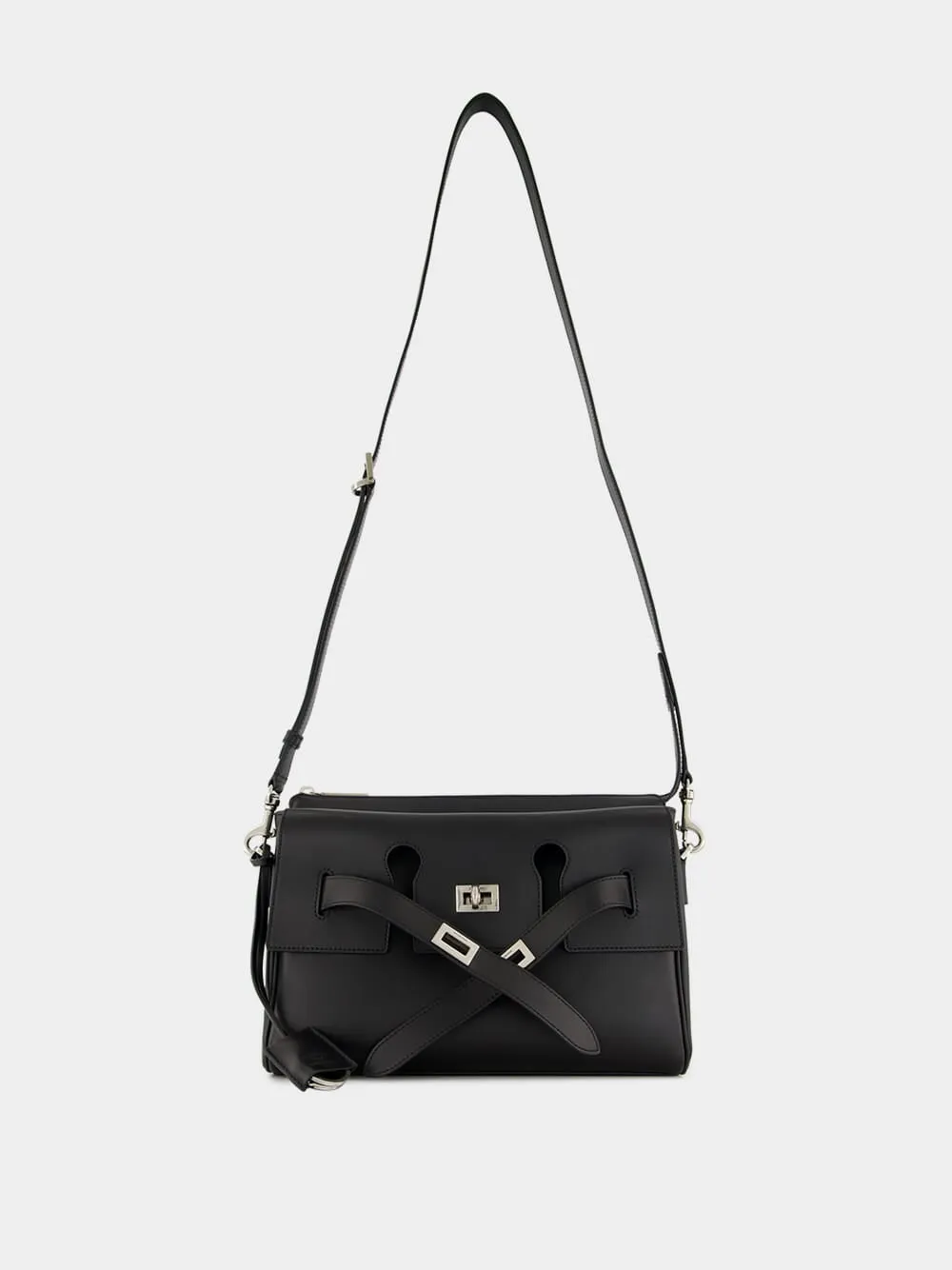 Bel Air Small Zipped Messenger Bag Black sold by Fashion Clinic product image thumbnail 2