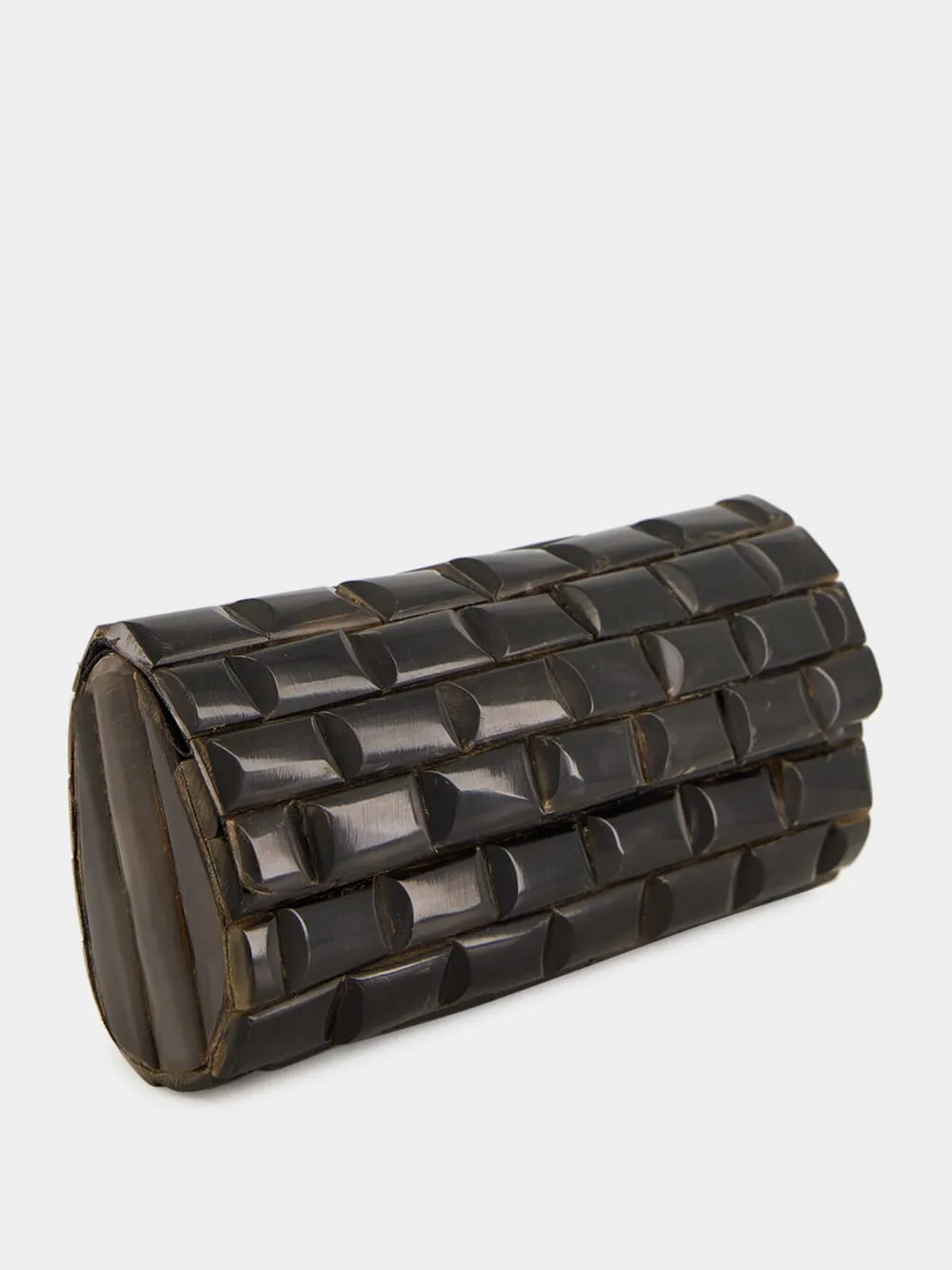 Anouska Clutch in Dark Horn sold by Fashion Clinic product image thumbnail 2