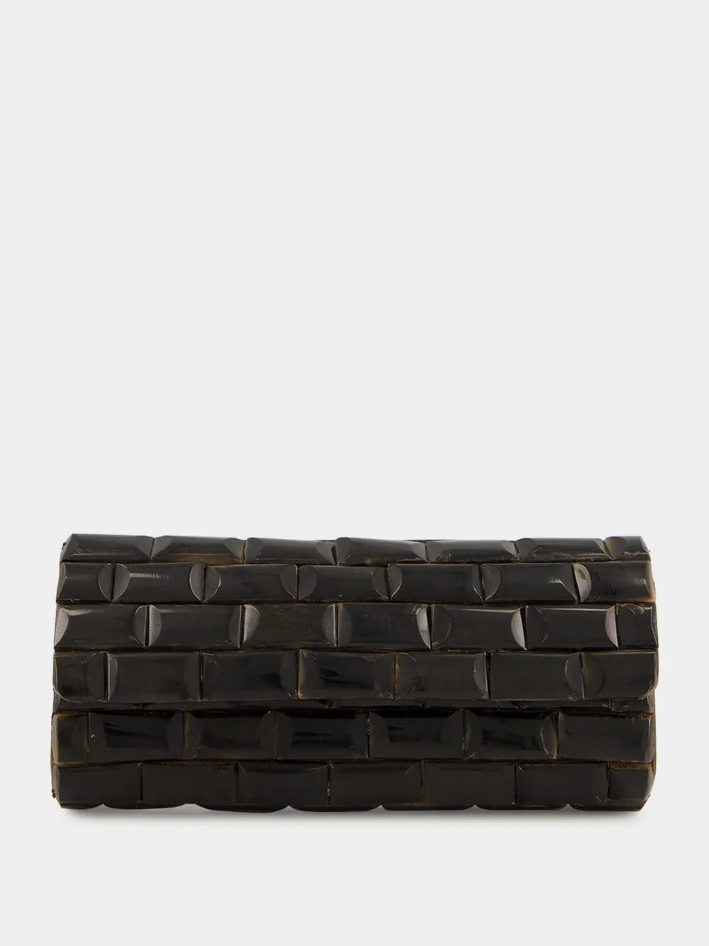 Anouska Clutch in Dark Horn sold by Fashion Clinic