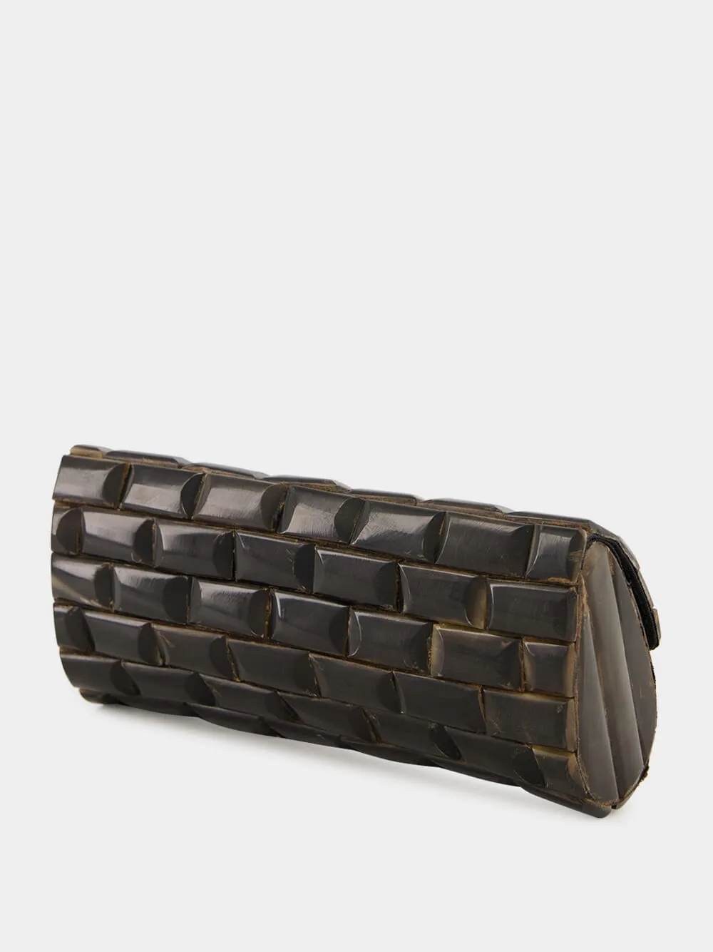 Anouska Clutch in Dark Horn sold by Fashion Clinic product image thumbnail 4