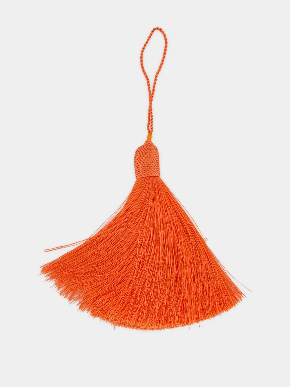 Light Orange Silk Decorative Tassel sold by Fashion Clinic product image thumbnail 2