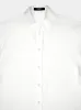 White Cotton Poplin Puff Sleeve Shirt sold by Fashion Clinic