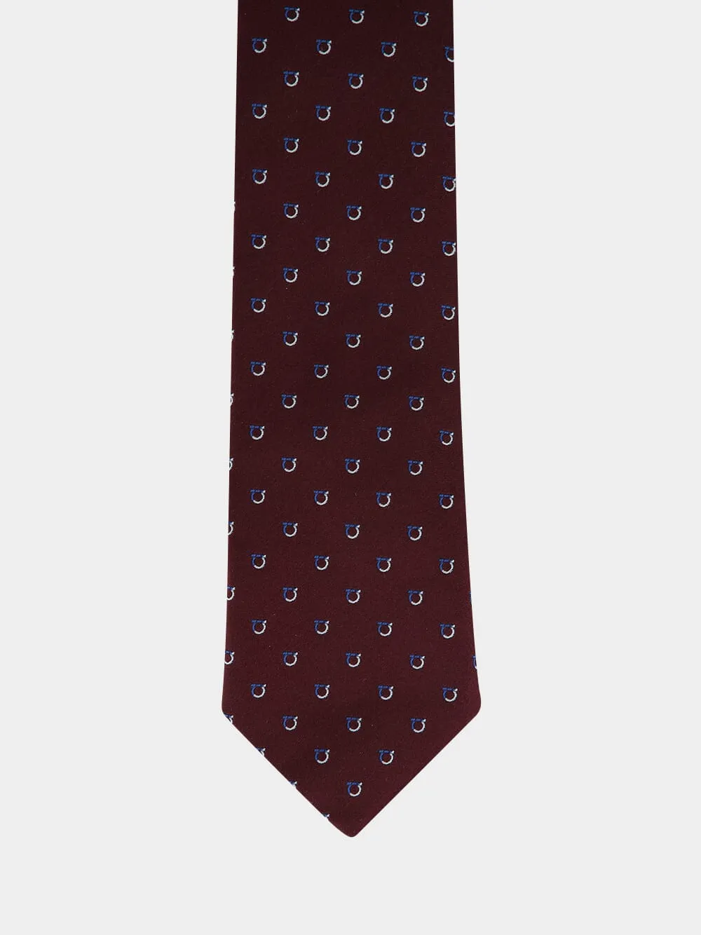 Bordeaux Jacquard Silk Tie sold by Fashion Clinic product image thumbnail 2