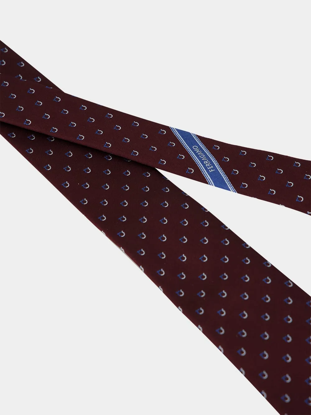 Bordeaux Jacquard Silk Tie sold by Fashion Clinic product image thumbnail 4