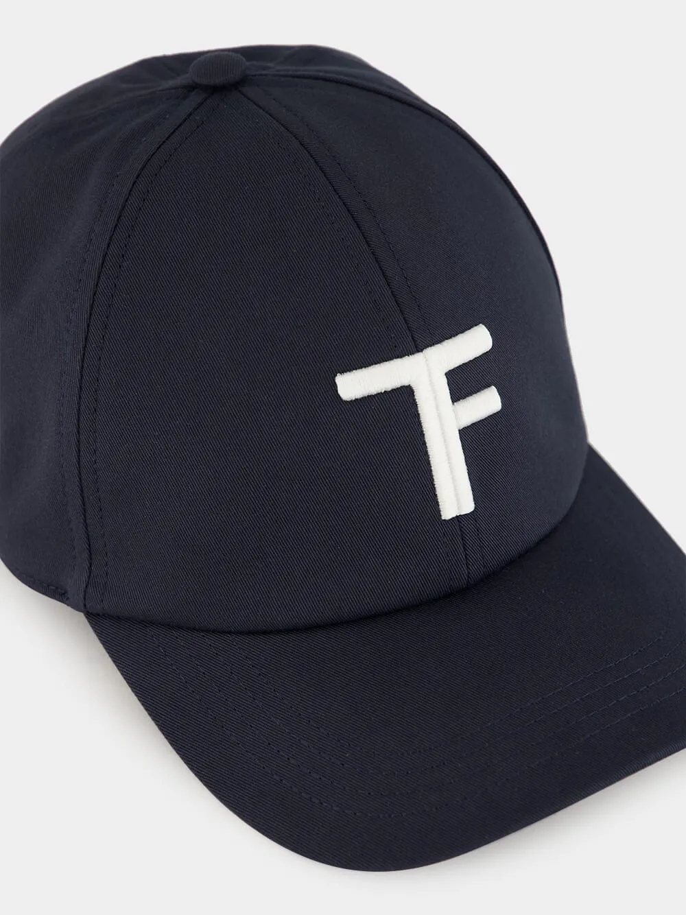 Navy Brushed Cotton Baseball Cap sold by Fashion Clinic product image thumbnail 3