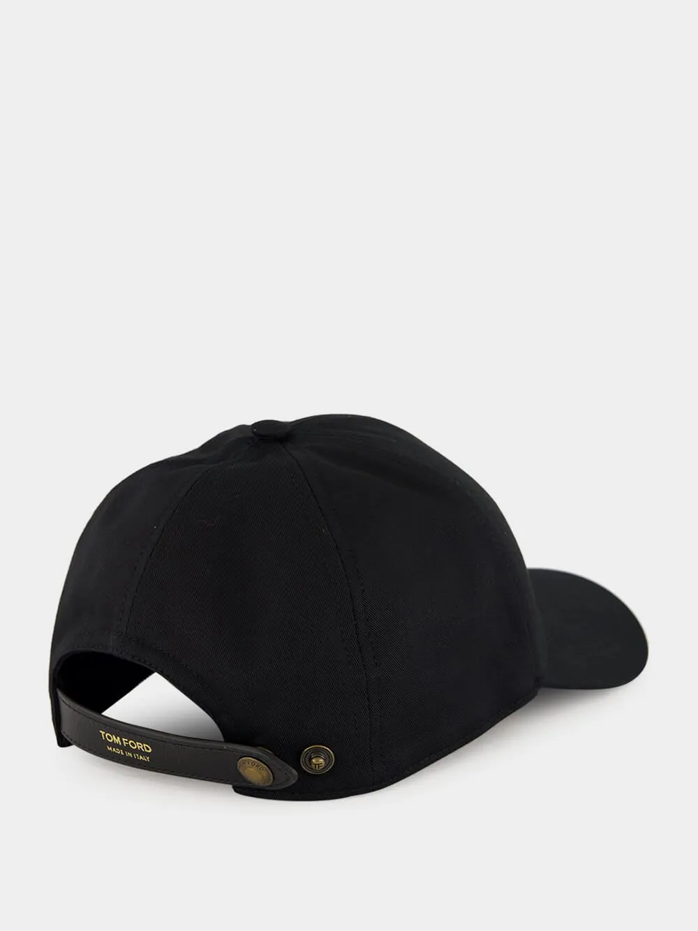 Black Brushed Cotton Baseball Cap sold by Fashion Clinic product image thumbnail 2