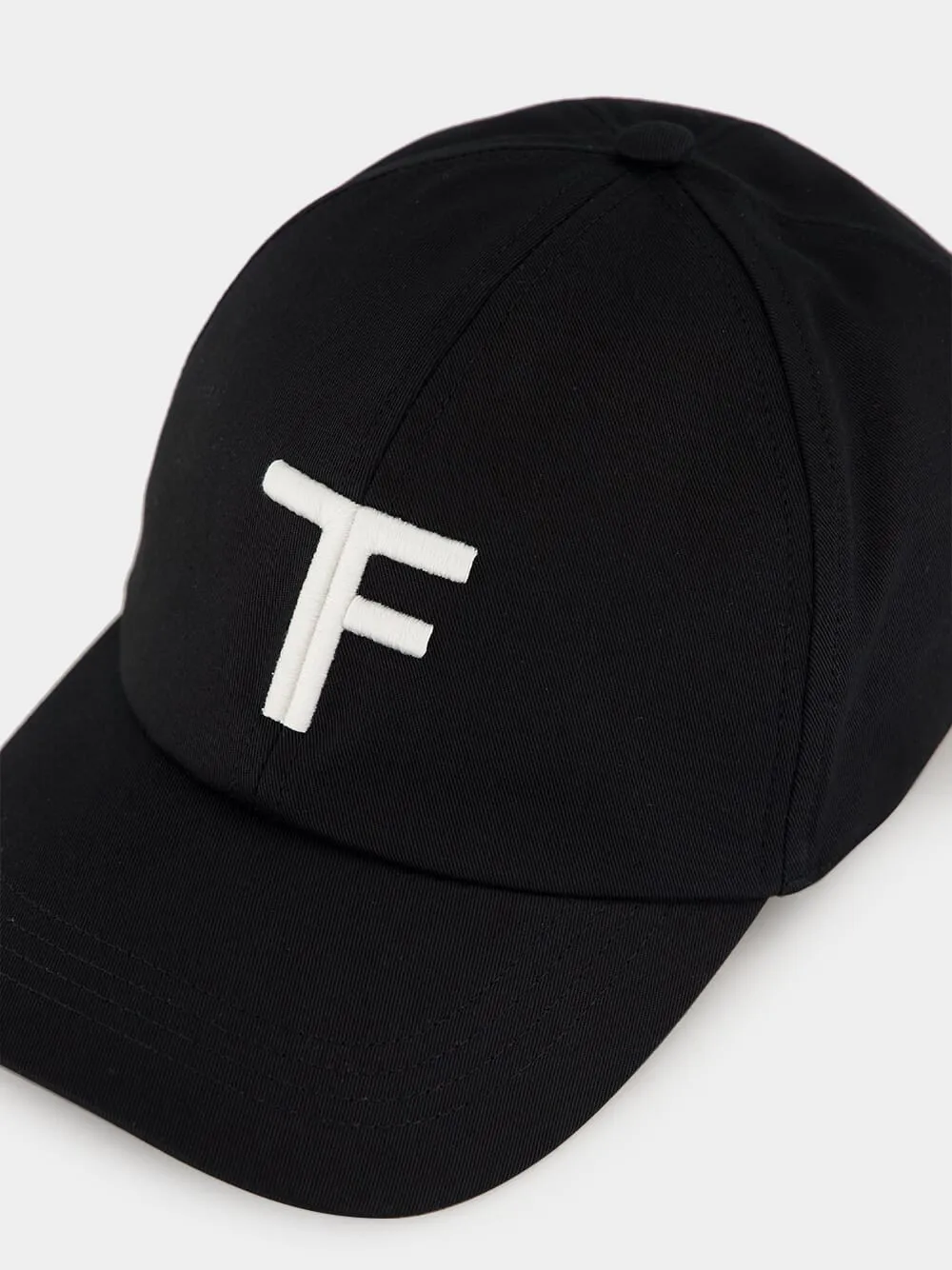 Black Brushed Cotton Baseball Cap sold by Fashion Clinic product image thumbnail 3