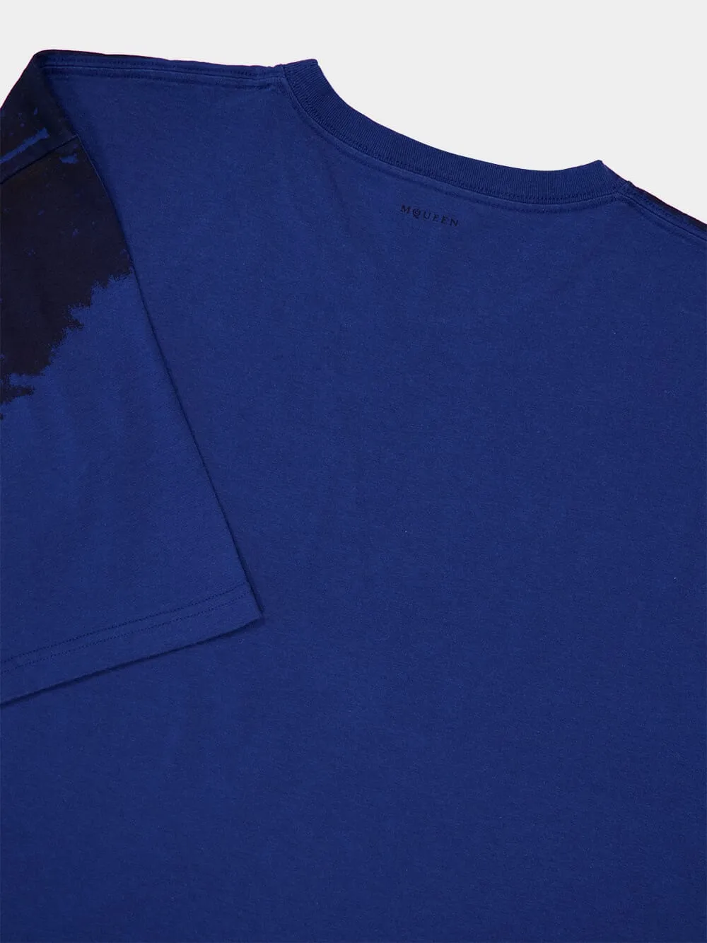 Black and Blue Engineered Skull T-Shirt sold by Fashion Clinic product image thumbnail 4