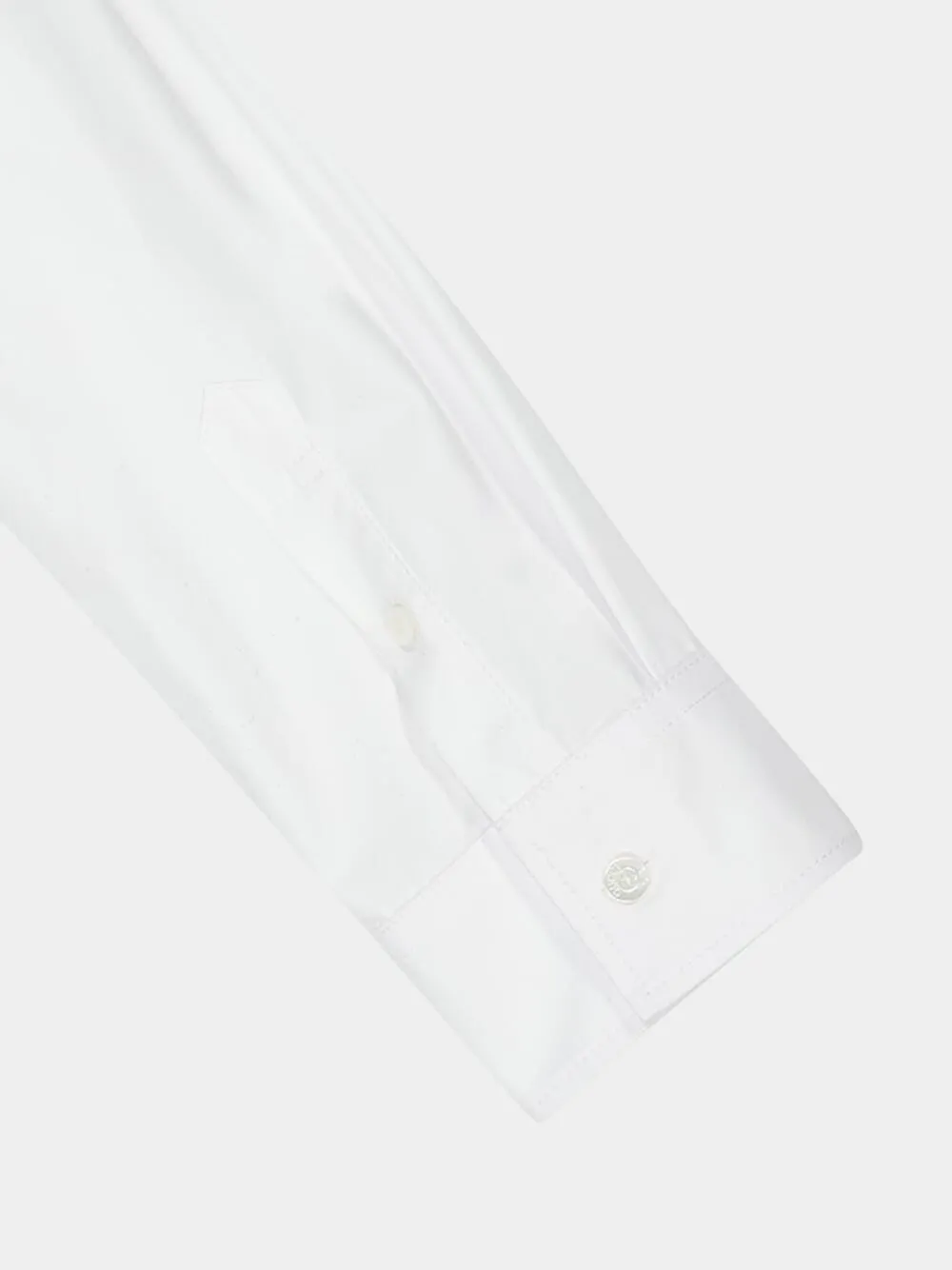 White Shirt Dress with Horsebit Detail sold by Fashion Clinic product image thumbnail 5