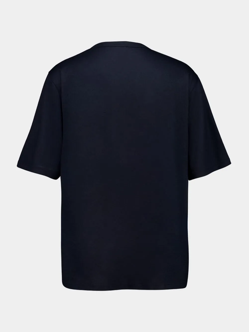 Dark Navy Kirby Cashmere T-Shirt sold by Fashion Clinic product image thumbnail 2