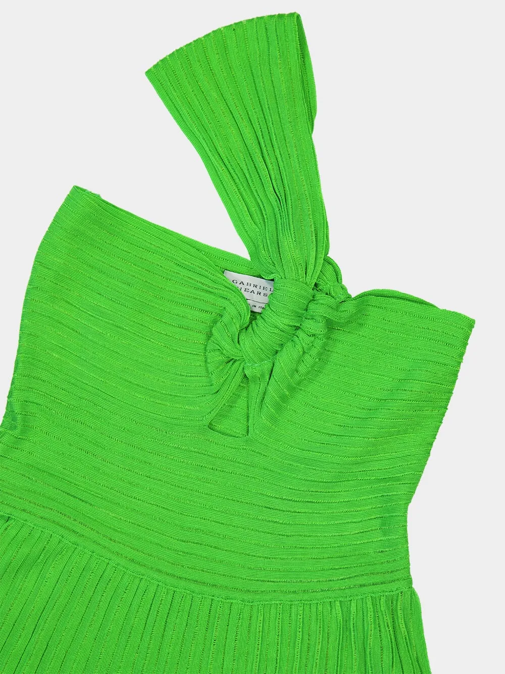 Peridot Green Altura One-Shoulder Maxi Dress sold by Fashion Clinic product image thumbnail 3