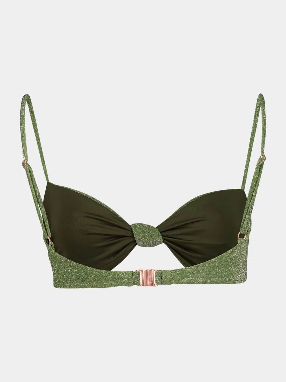 Heliconia Shimmer Bikini Top sold by Fashion Clinic product image thumbnail 3