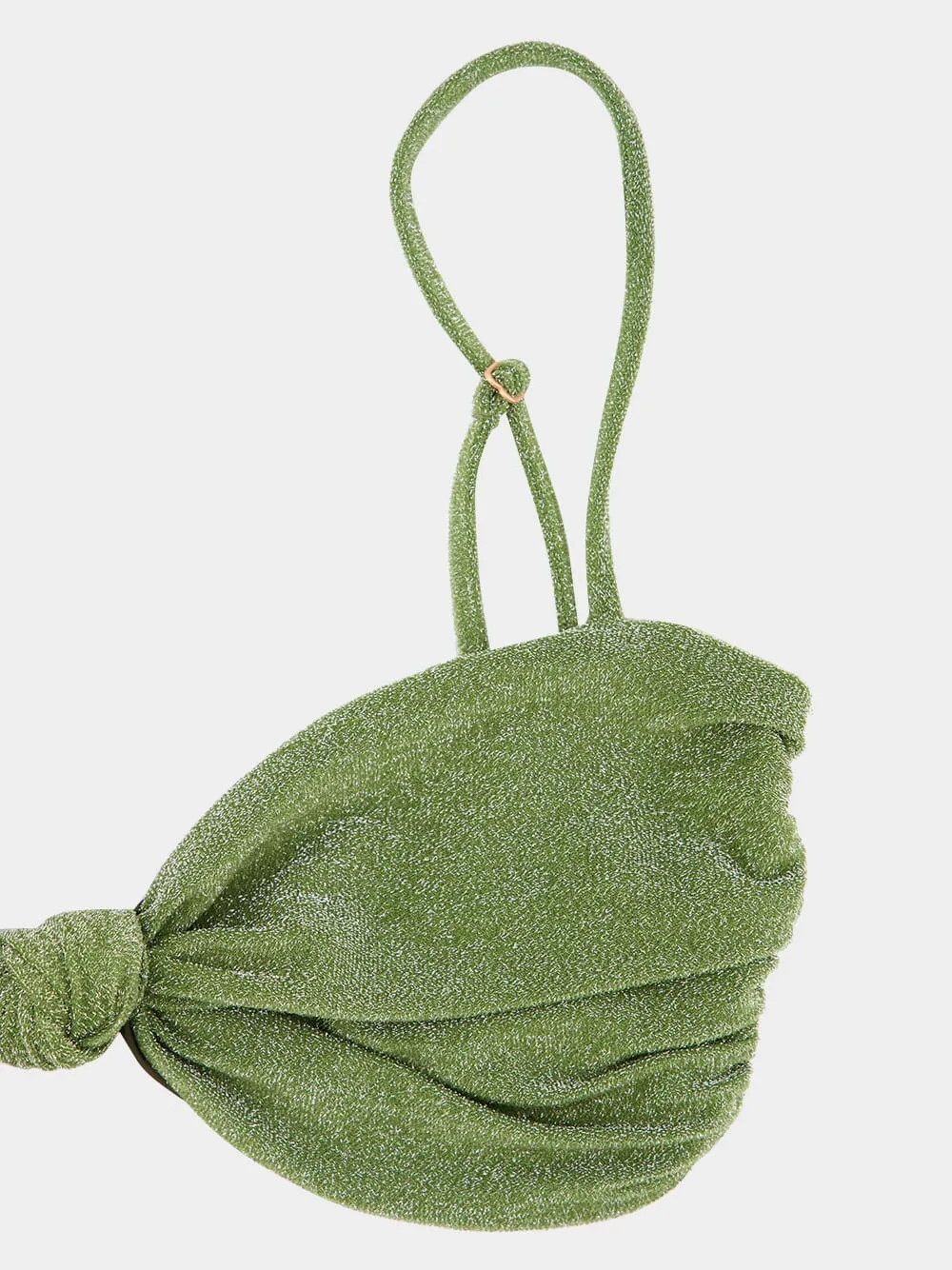 Heliconia Shimmer Bikini Top sold by Fashion Clinic product image thumbnail 4