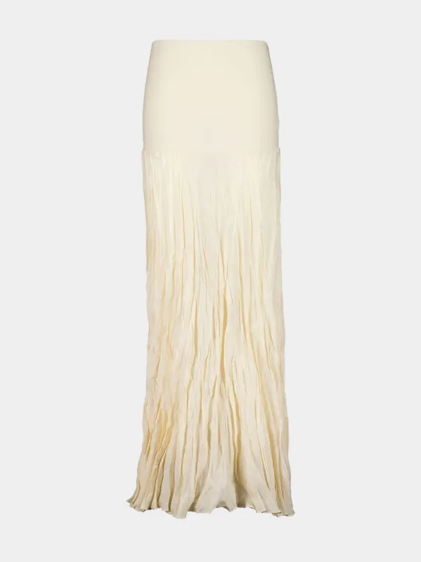 Light and Sound Maxi Skirt made by Johanna Ortiz