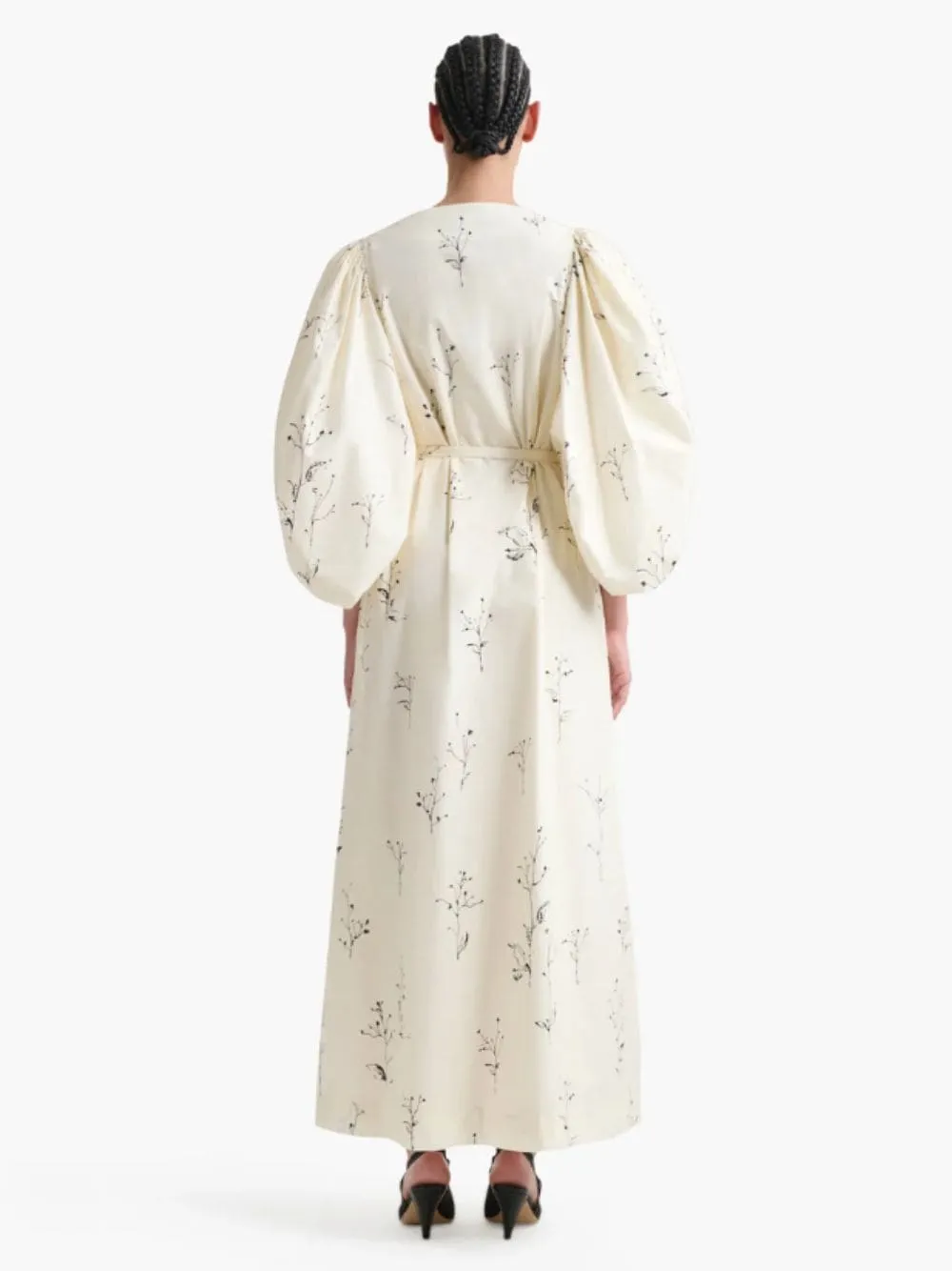 Ivory Botanical Corrie Maxi Dress sold by Fashion Clinic product image thumbnail 3