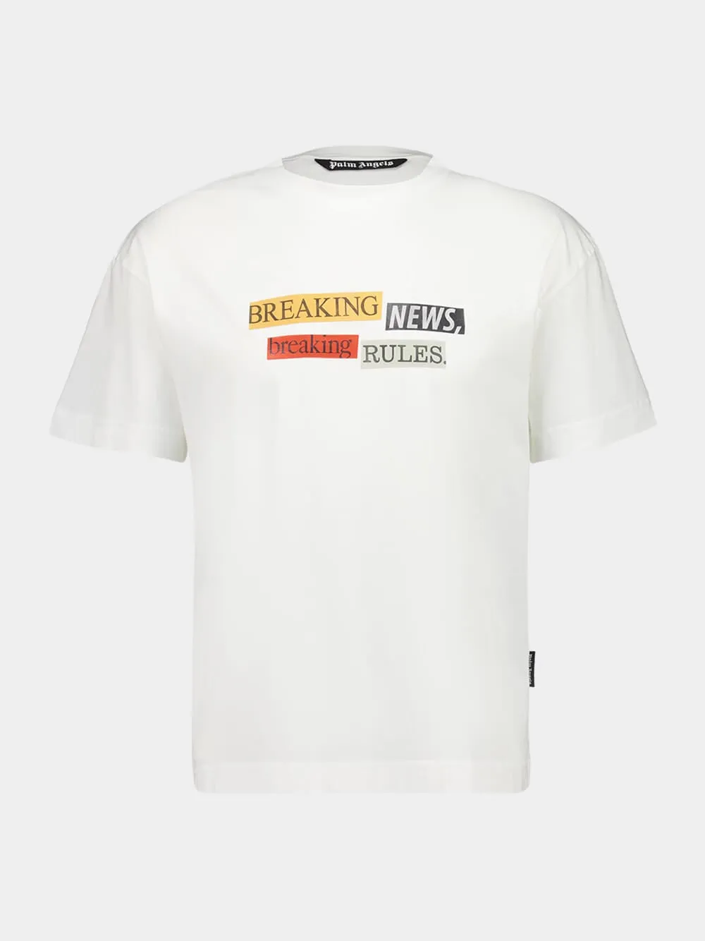 White PA x LA Times Quote T-Shirt sold by Fashion Clinic