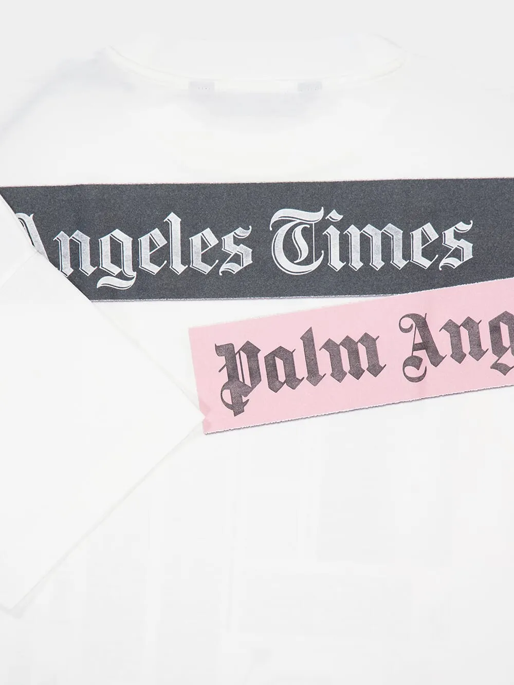 White PA x LA Times Oversized News T-Shirt sold by Fashion Clinic product image thumbnail 4