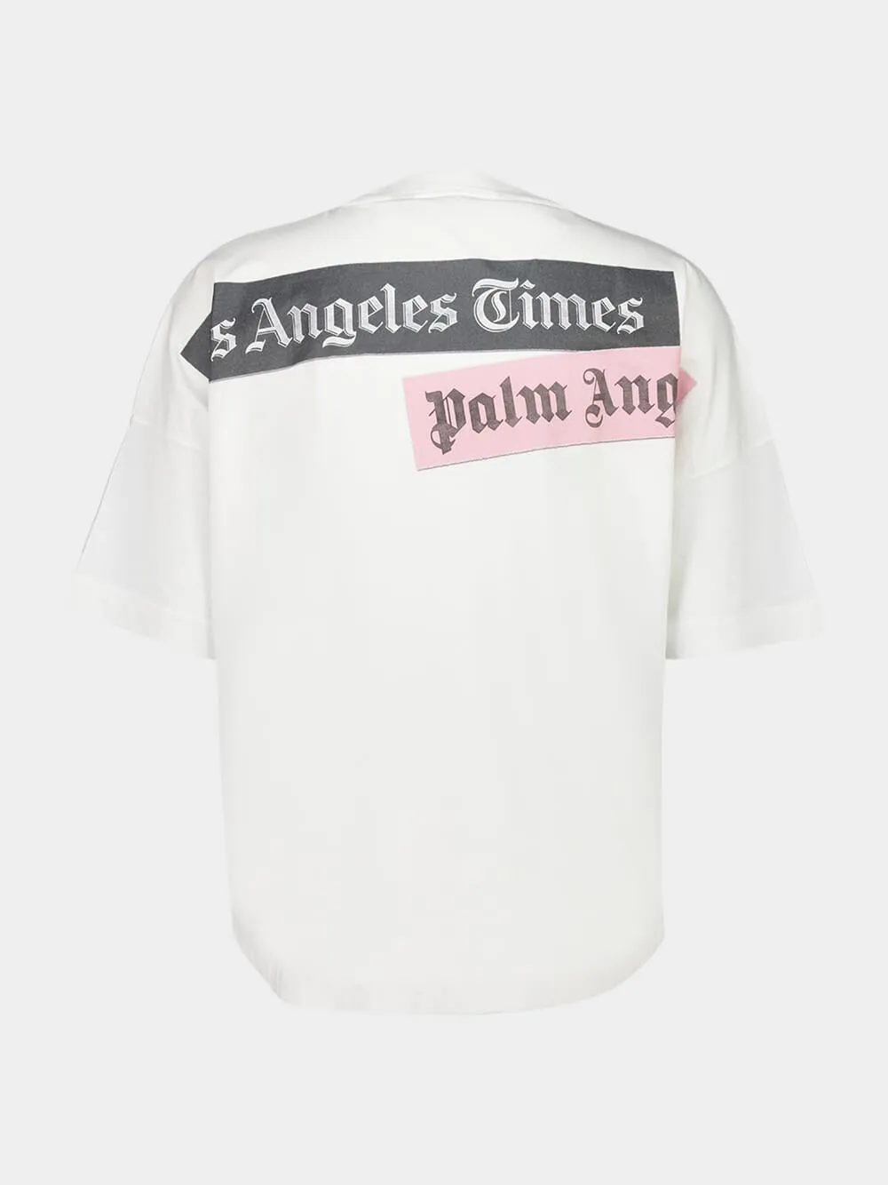 White PA x LA Times Oversized News T-Shirt sold by Fashion Clinic product image thumbnail 2