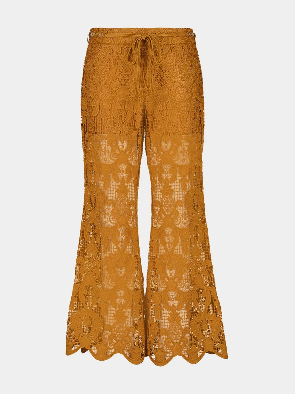 Biscuit Coco Lace Flare Pant sold by Fashion Clinic product image thumbnail 2