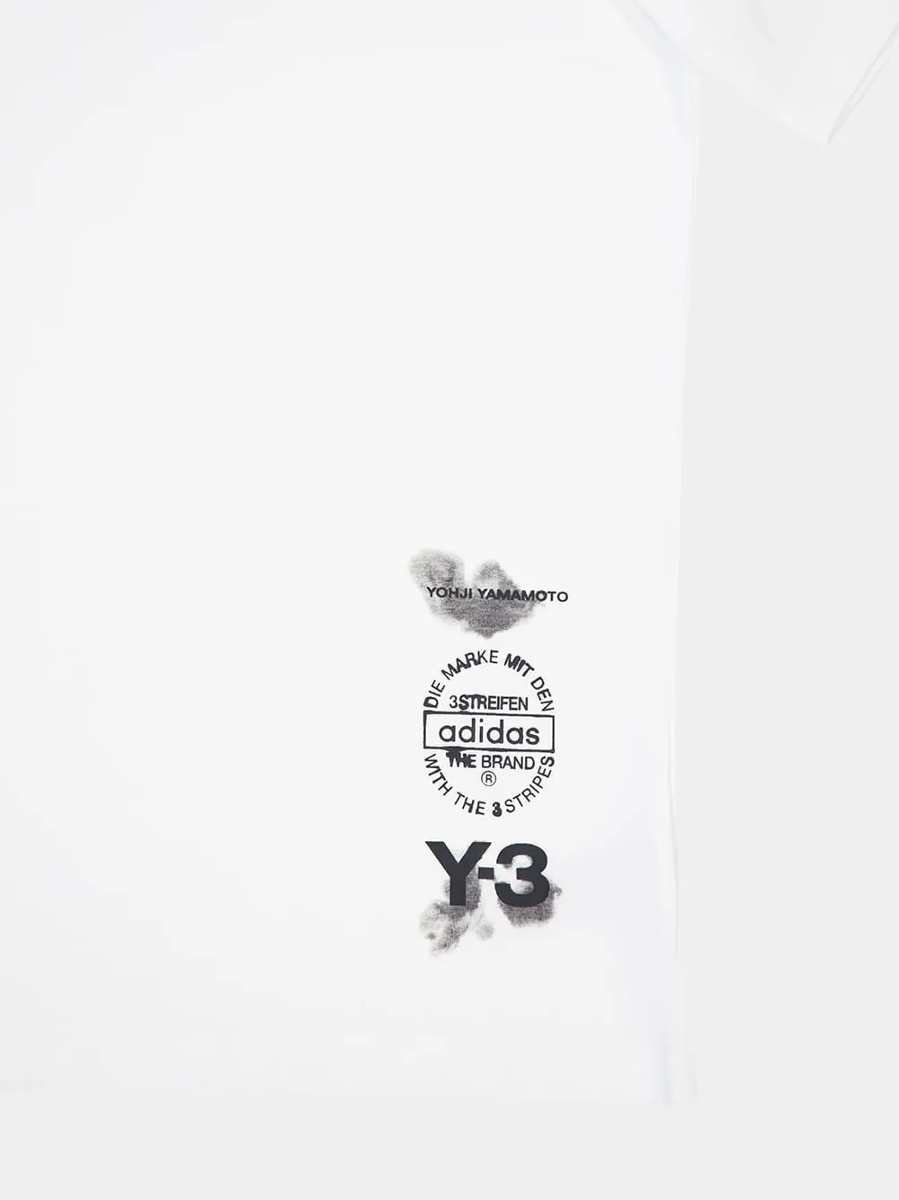 White Oversized T-Shirt with Amber Ink Print sold by Fashion Clinic product image thumbnail 5