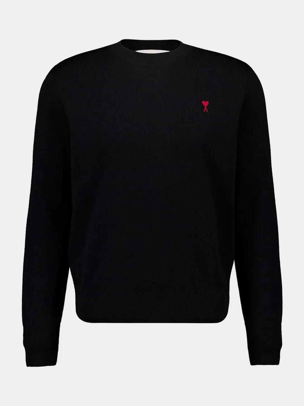 Black Crew Neck Sweater Ami de Coeur sold by Fashion Clinic