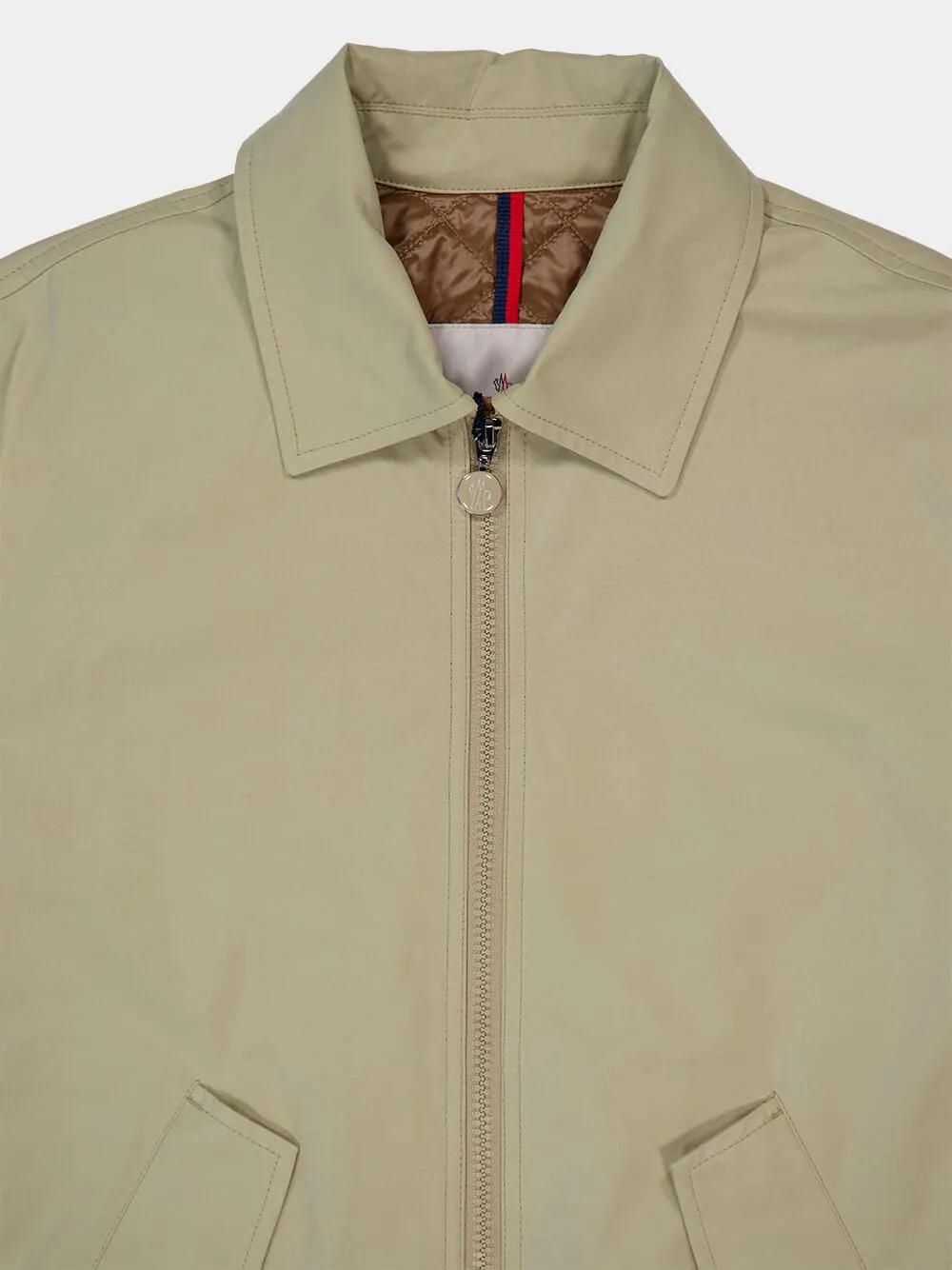 Beige Felci Padded Cotton Shirt Jacket sold by Fashion Clinic product image thumbnail 5