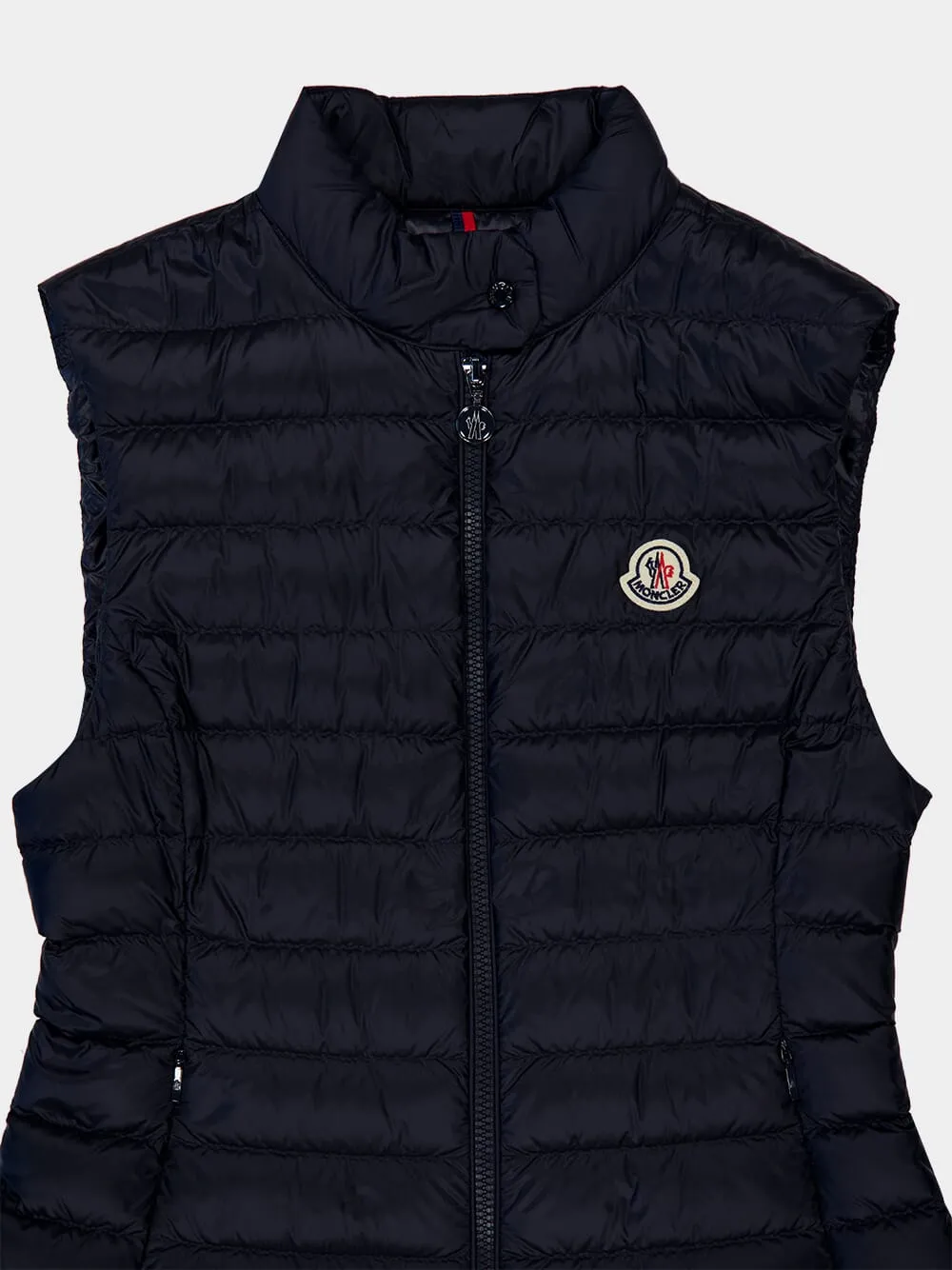 Navy Blue Igens Recycled Down Gilet sold by Fashion Clinic product image thumbnail 3