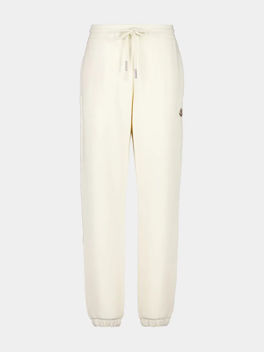 Natural Cotton Fleece Logo Track Pants sold by Fashion Clinic