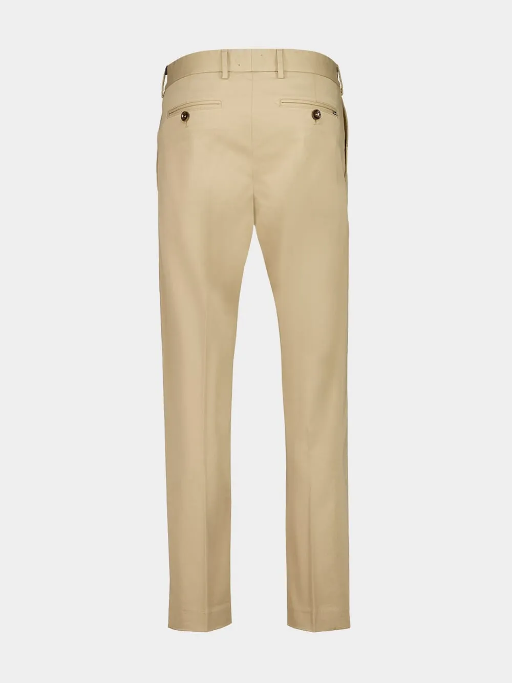 Sand Stretch Cotton Twill Chinos sold by Fashion Clinic product image thumbnail 2