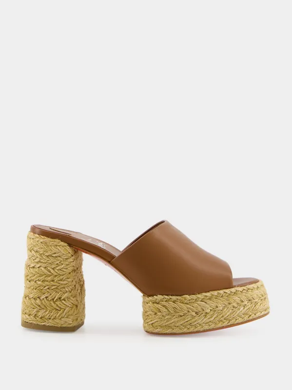 Calakala Mule 85 Cuoio Nappa Leather sold by Fashion Clinic