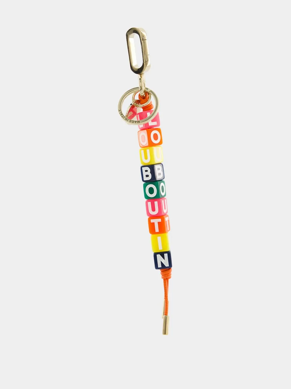 Multicolour Louboutin Beaded Keyring sold by Fashion Clinic product image thumbnail 3