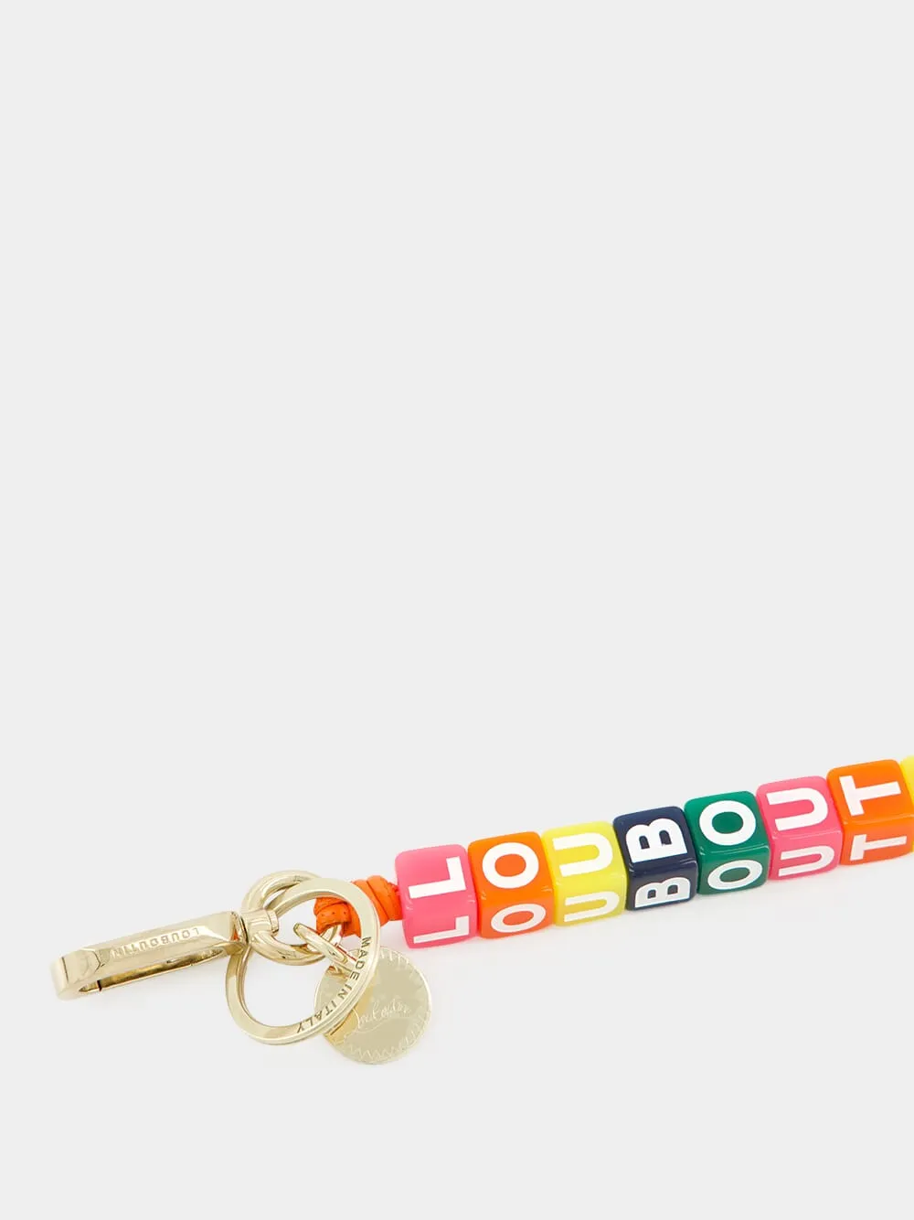 Multicolour Louboutin Beaded Keyring sold by Fashion Clinic product image thumbnail 2