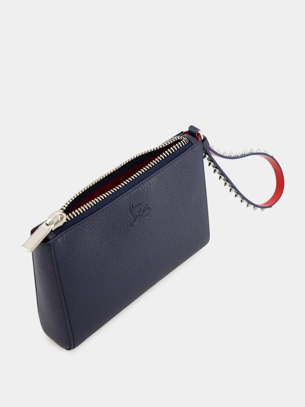 Cabata Soft Empire Mini Pouch in Zaffiro sold by Fashion Clinic product image thumbnail 2